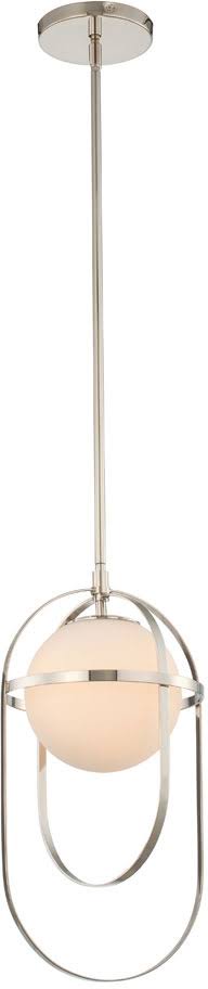 Kalco Lighting 513311PN Lennox - 1 Light Mini Pendant Polished Nickel 5YBOMS