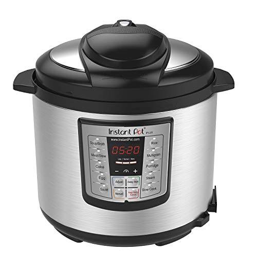 Instant Pot LUX60V3 V3 6 qt 6-in-1 Multi-Use Programmable Pressure Cooker, Slow Cooker, Rice Cooker, Saute, Steamer, and Warmer EY5AAF