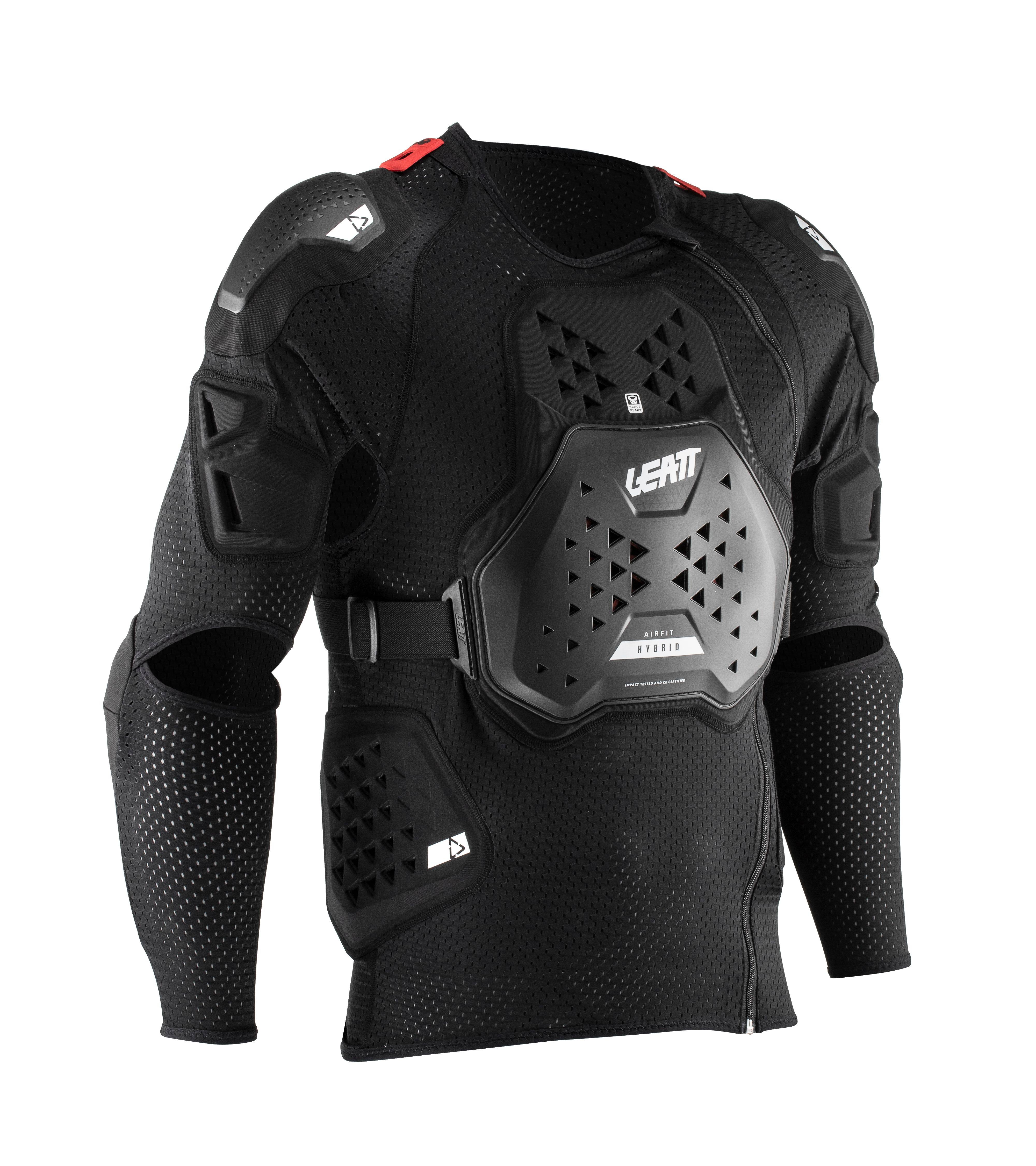 Leatt Black 3DF AirFit Hybrid Body Protector RU17RG